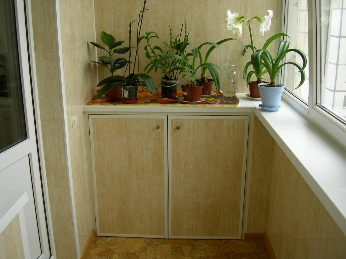 Отделка лоджии