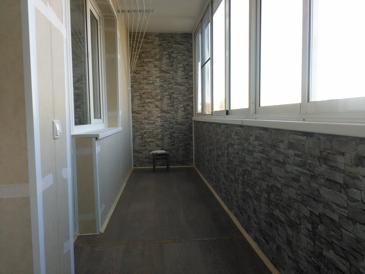 Отделка лоджии под ключ