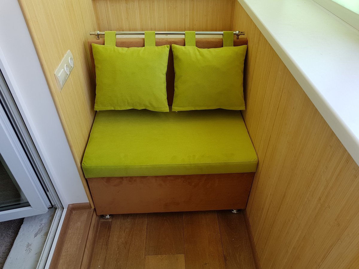 Обустройство маленького балкона