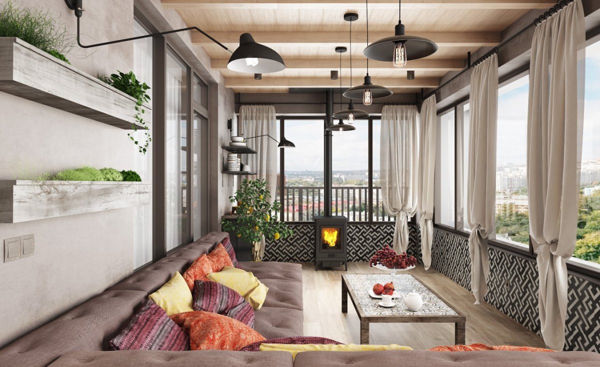 Стильный лофт