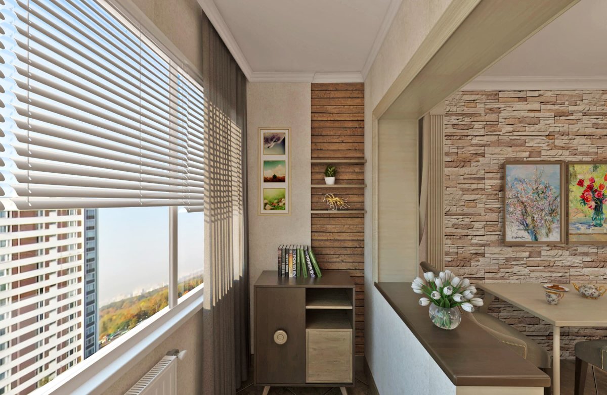 Шторы на на балкон 2021