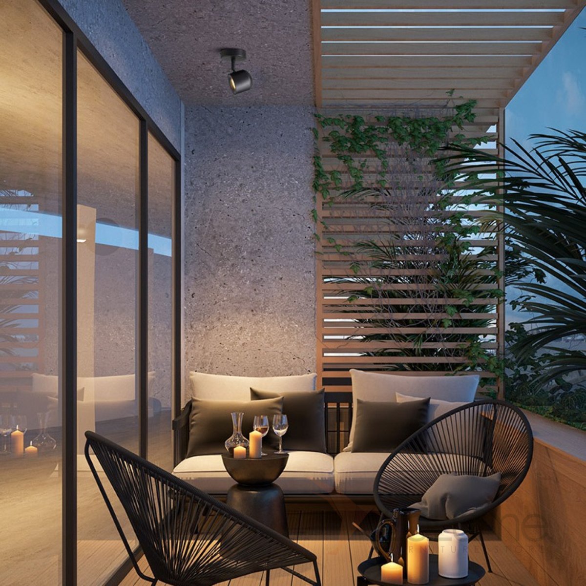 Стильная лоджия