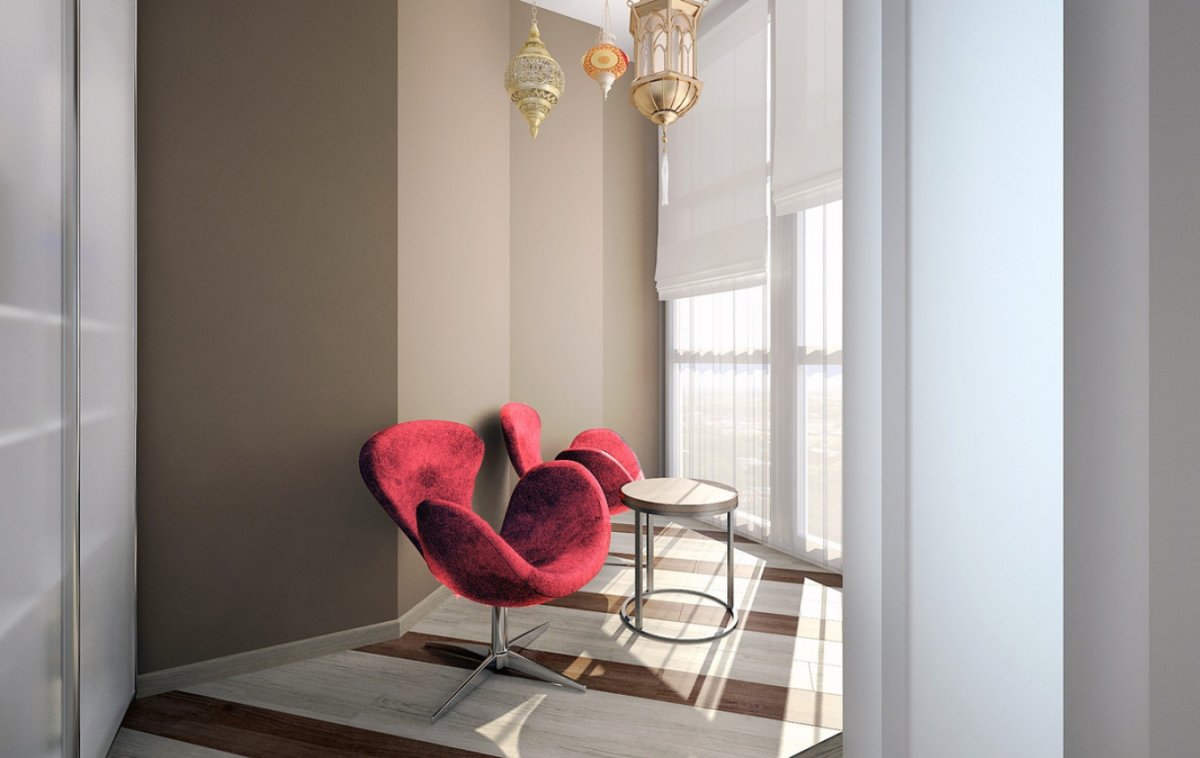 Балкон в стиле Минимализм