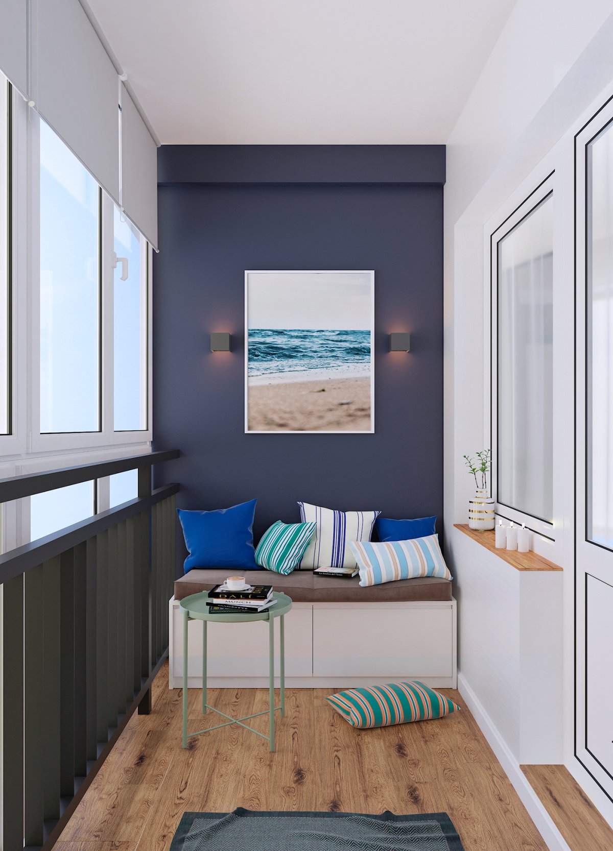 Интерьер лоджии