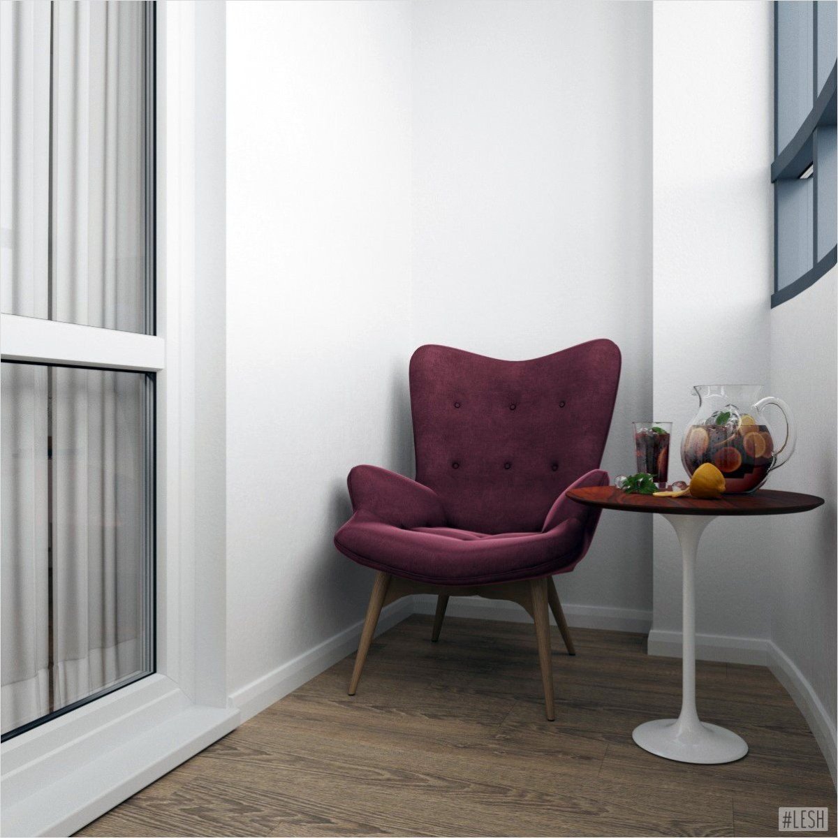 Уютное кресло на балкон