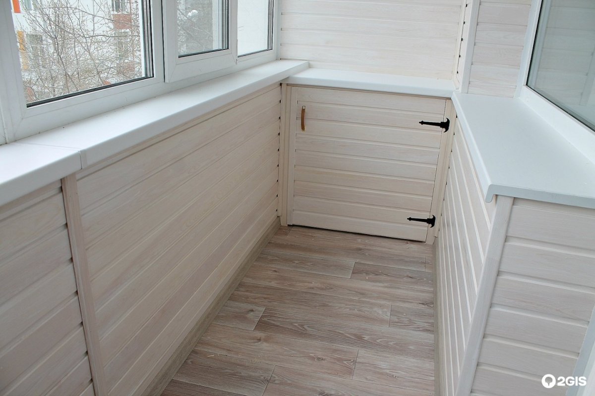 Обшивка балконов и лоджий