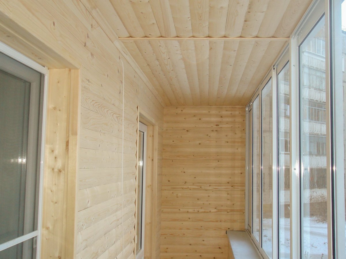 Отделочные материалы для балкона внутри