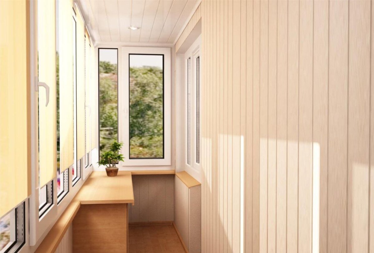 Обшивка балконов ясень профиль