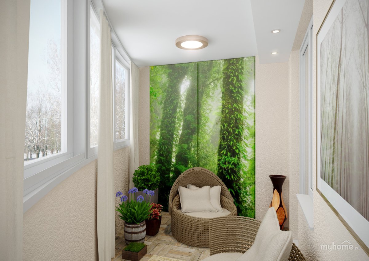 Полубалкон полулоджия