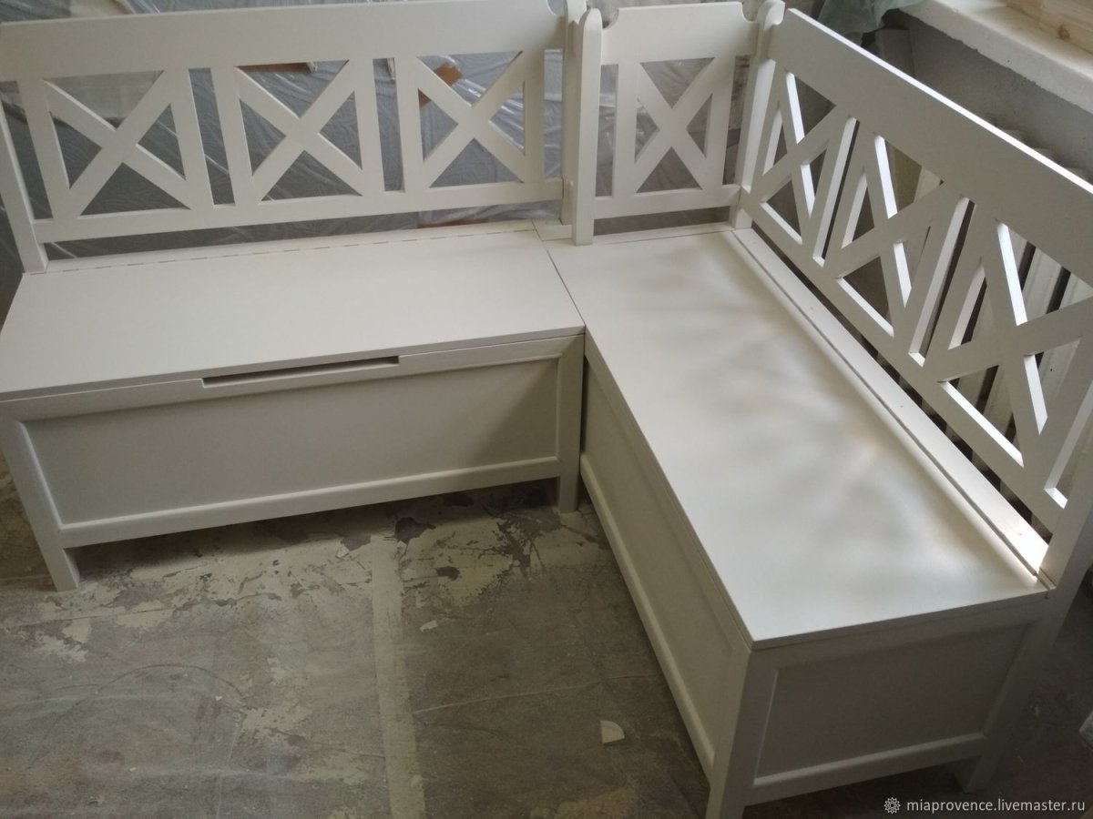 Скамья Ramen угловая