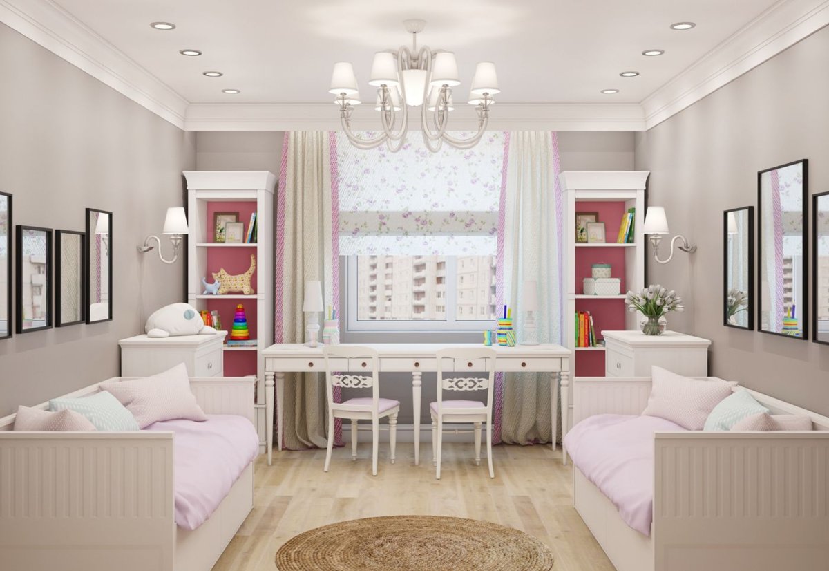 Спальня для двух девочек