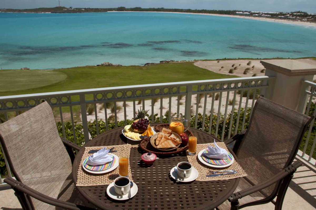 Италия Позитано вид с террасы на море