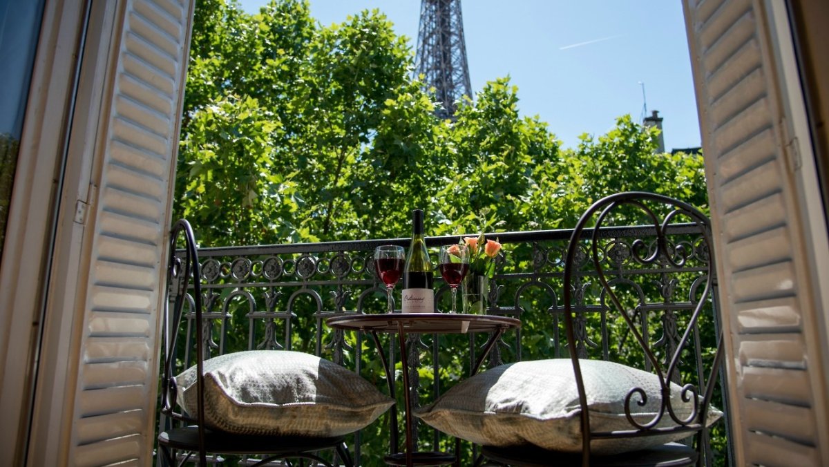 Завтрак на балконе