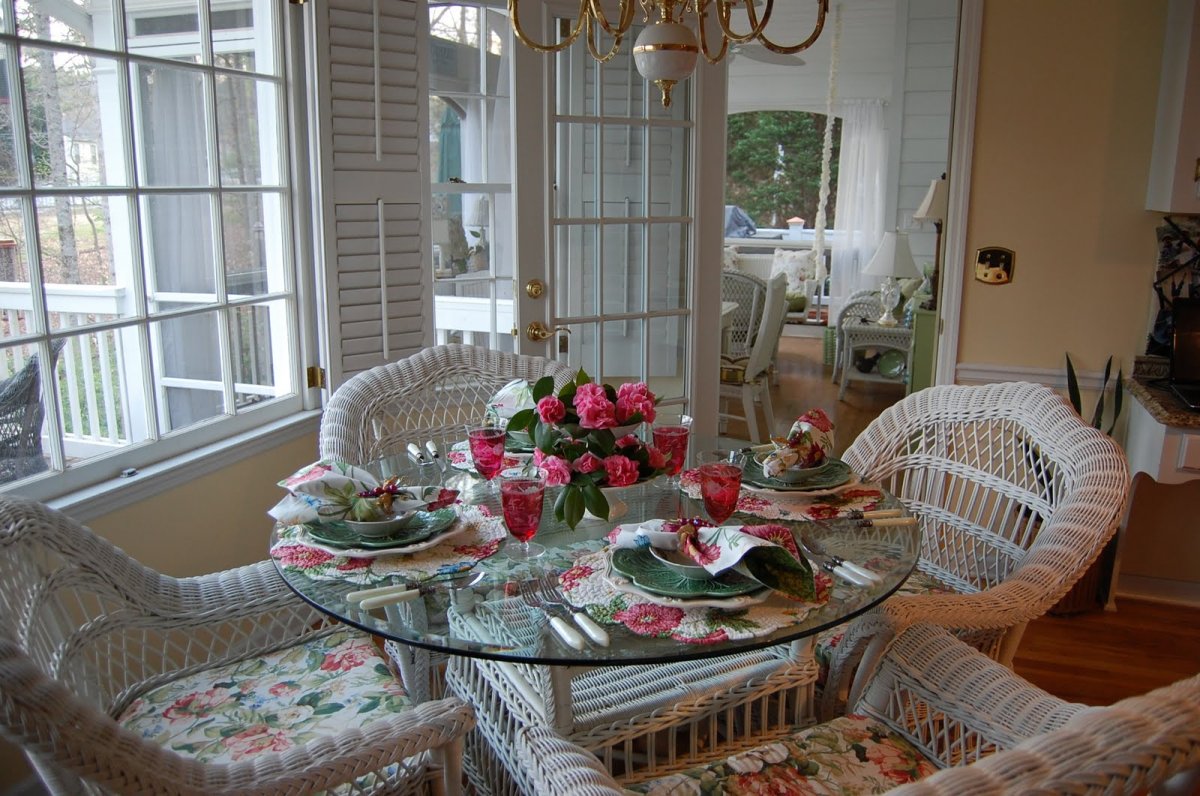 Завтрак на веранде