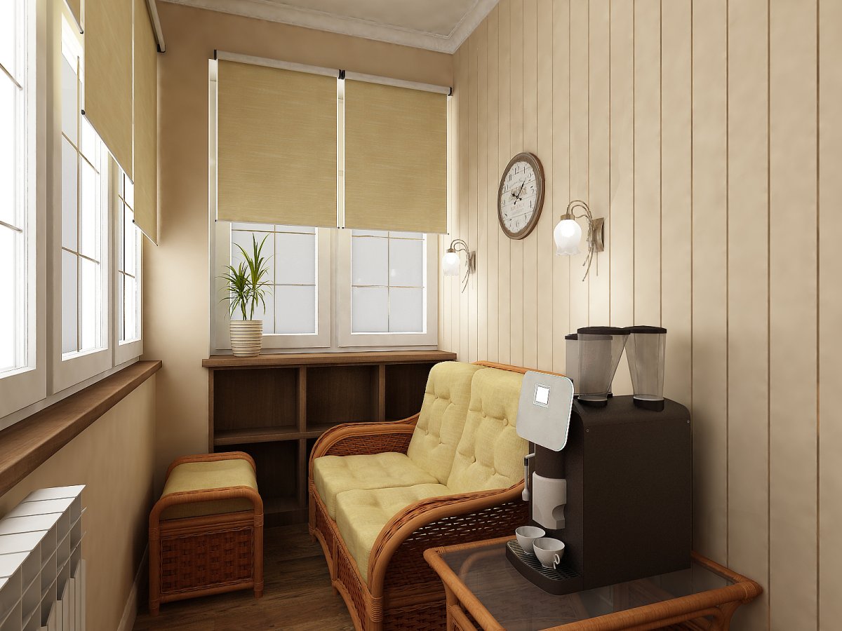 Планировка балкона 5 кв.м