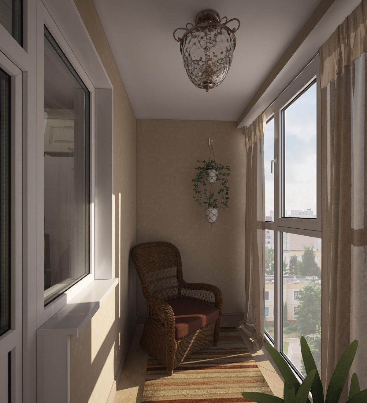 Лофт балкон