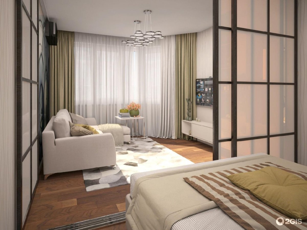 Арки для зонирования комнаты