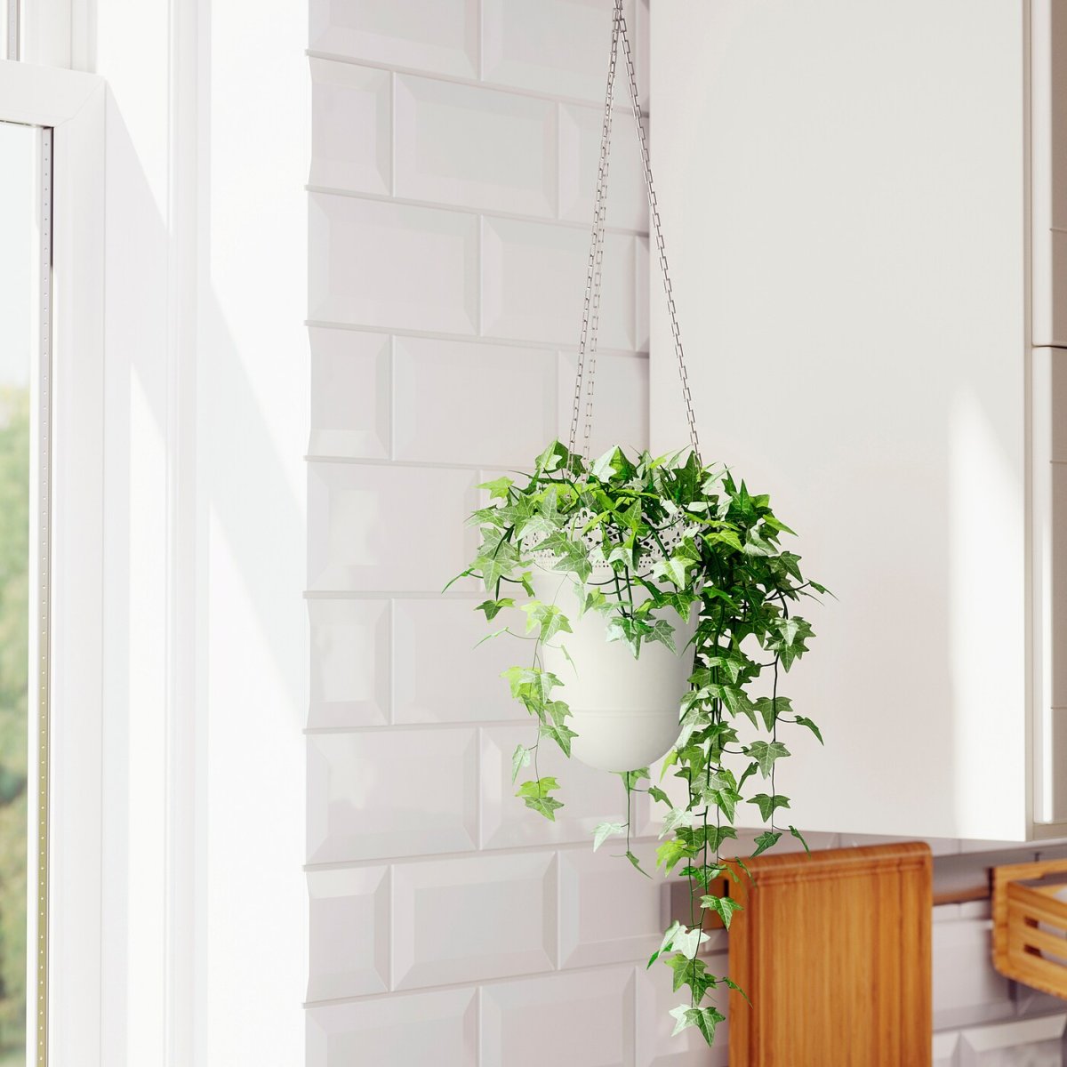 СКУРАР кашпо подвесное,