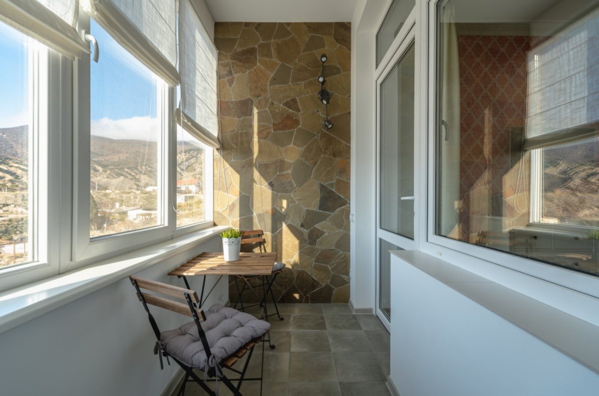 Балкон в стиле Неоклассика