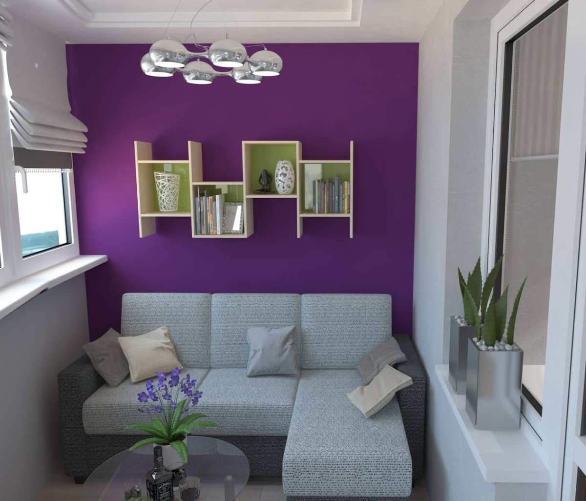 Отделка балкона в панельном доме