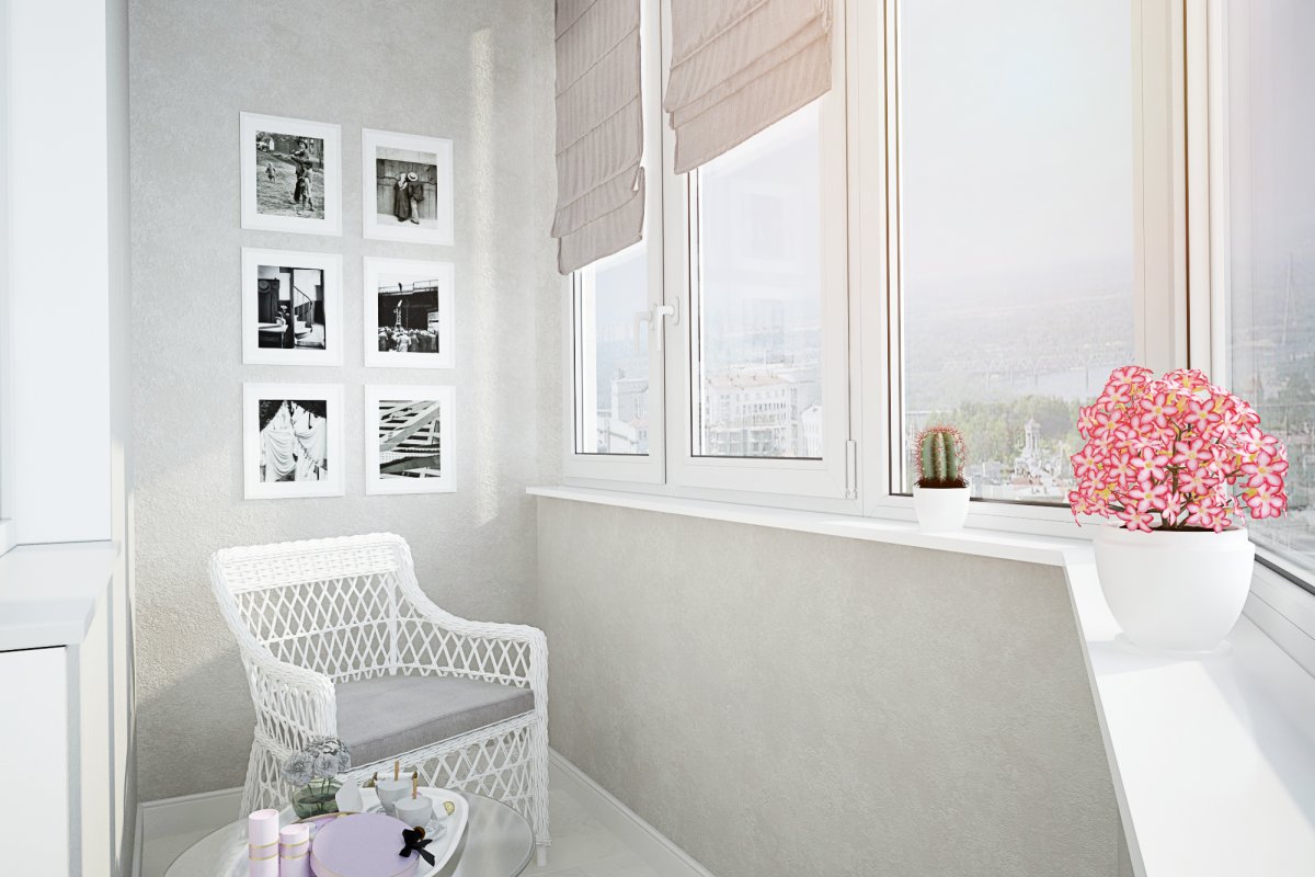 Дизайнерский балкон