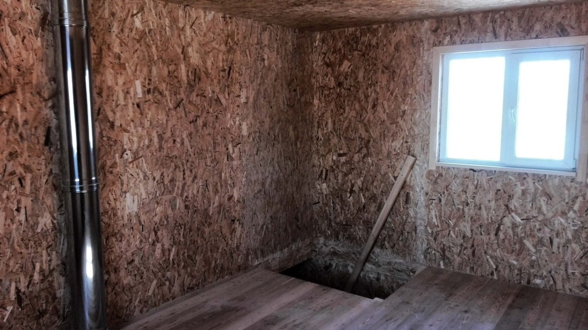 Комната из OSB