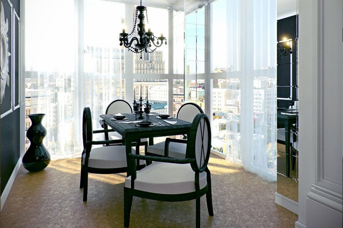 Балкон в стиле ар деко