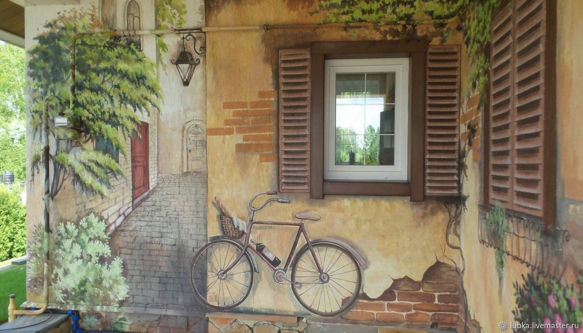 Патио на балконе