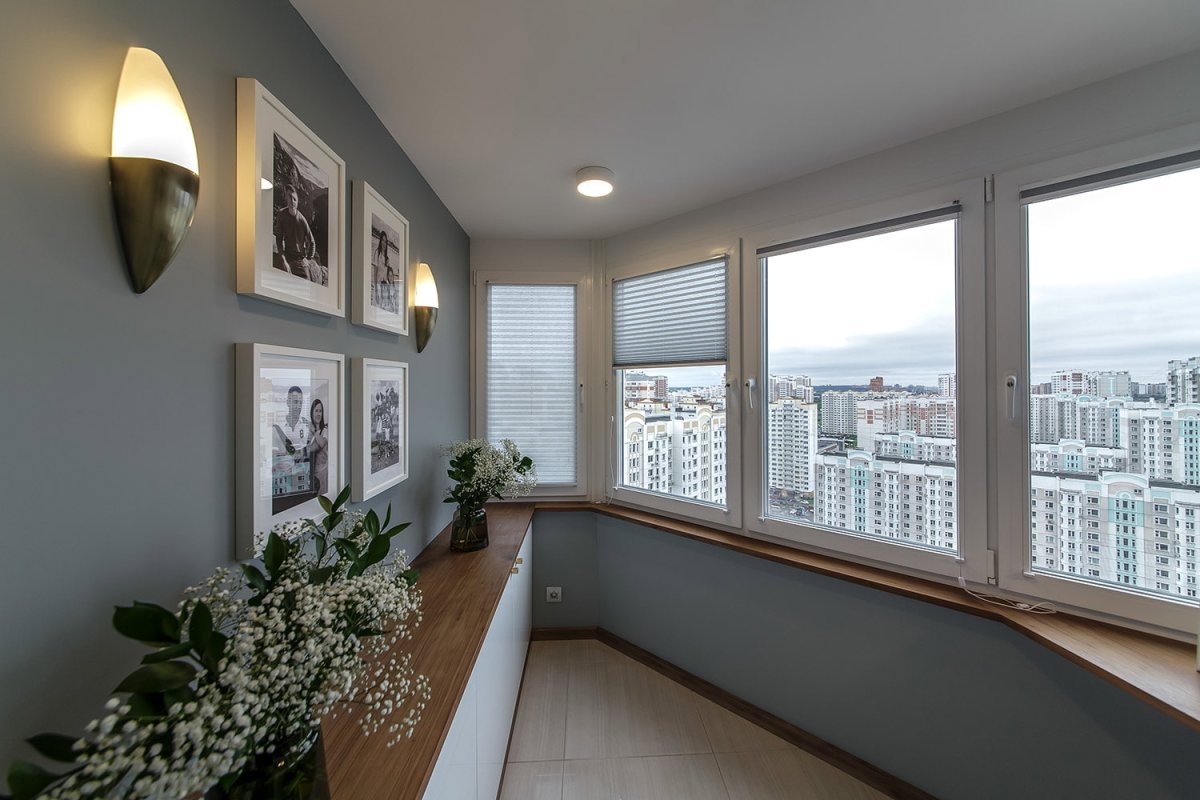 Остекление балкона п44т сапожок