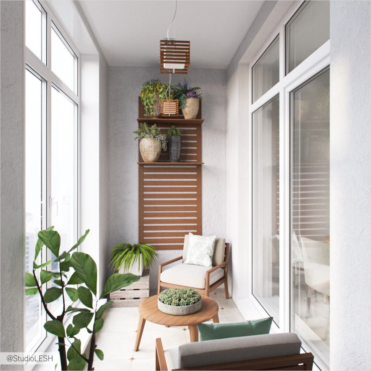 Балкон в современном стиле