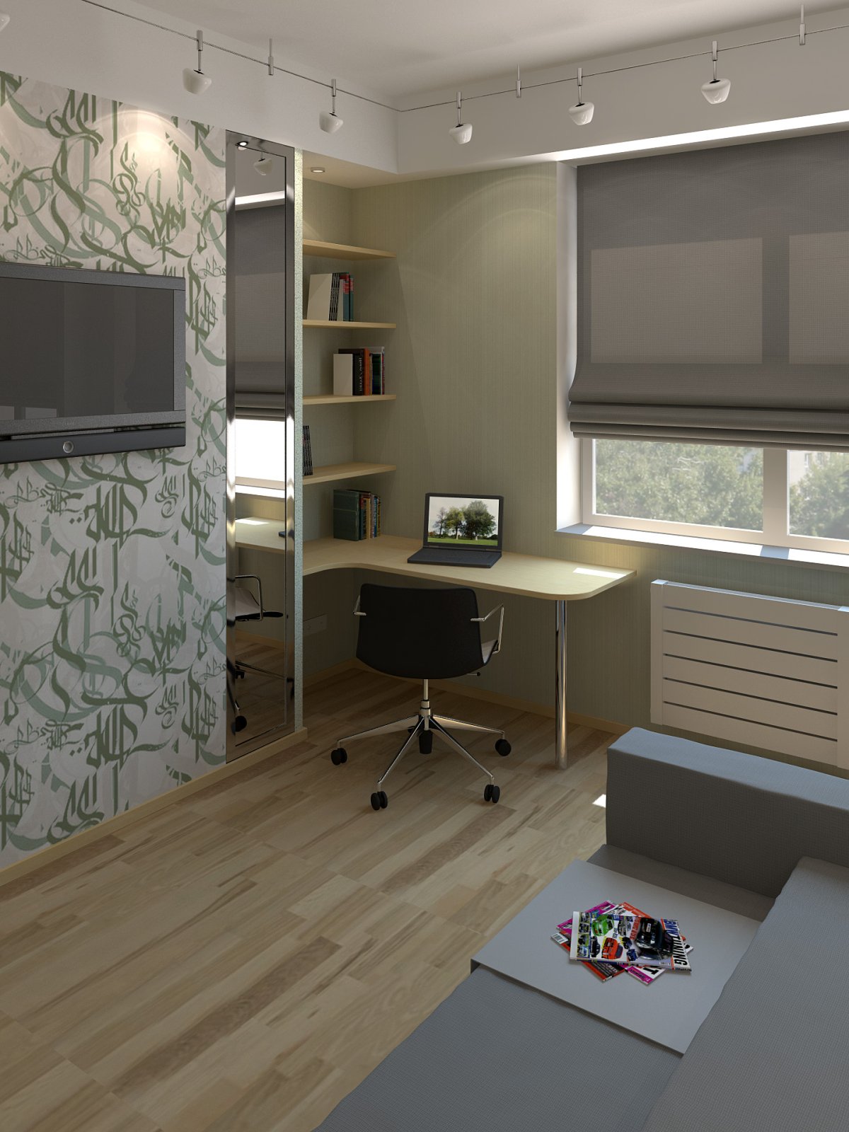 Спальня с балконом для 2 мальчиков