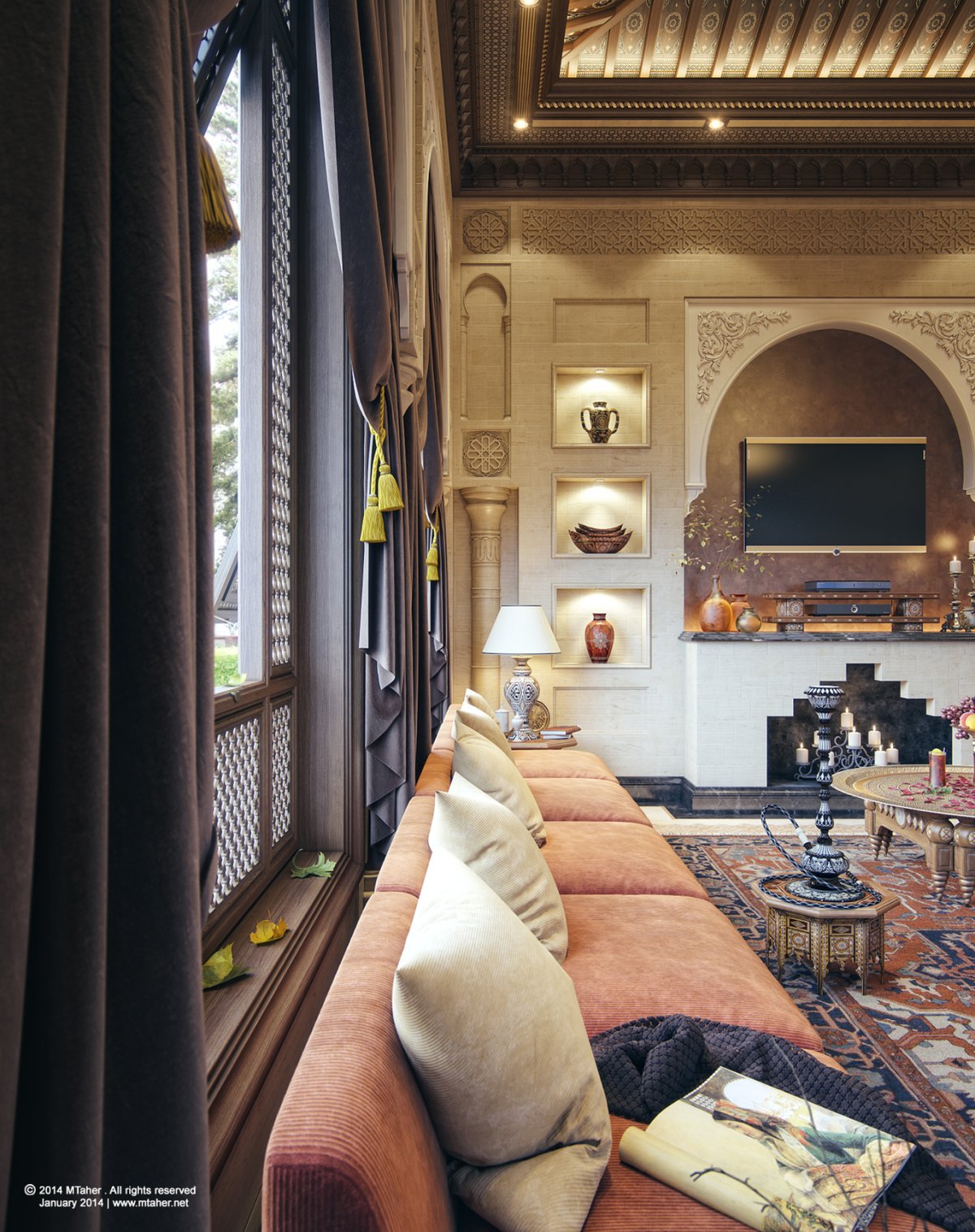 Мусульманский дизайн дома