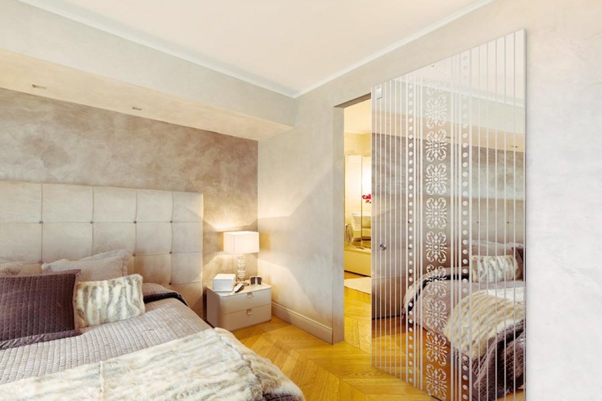 Стеклянные перегородки для зонирования