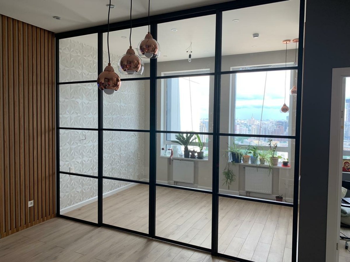 Трансформируемая перегородка гармошка