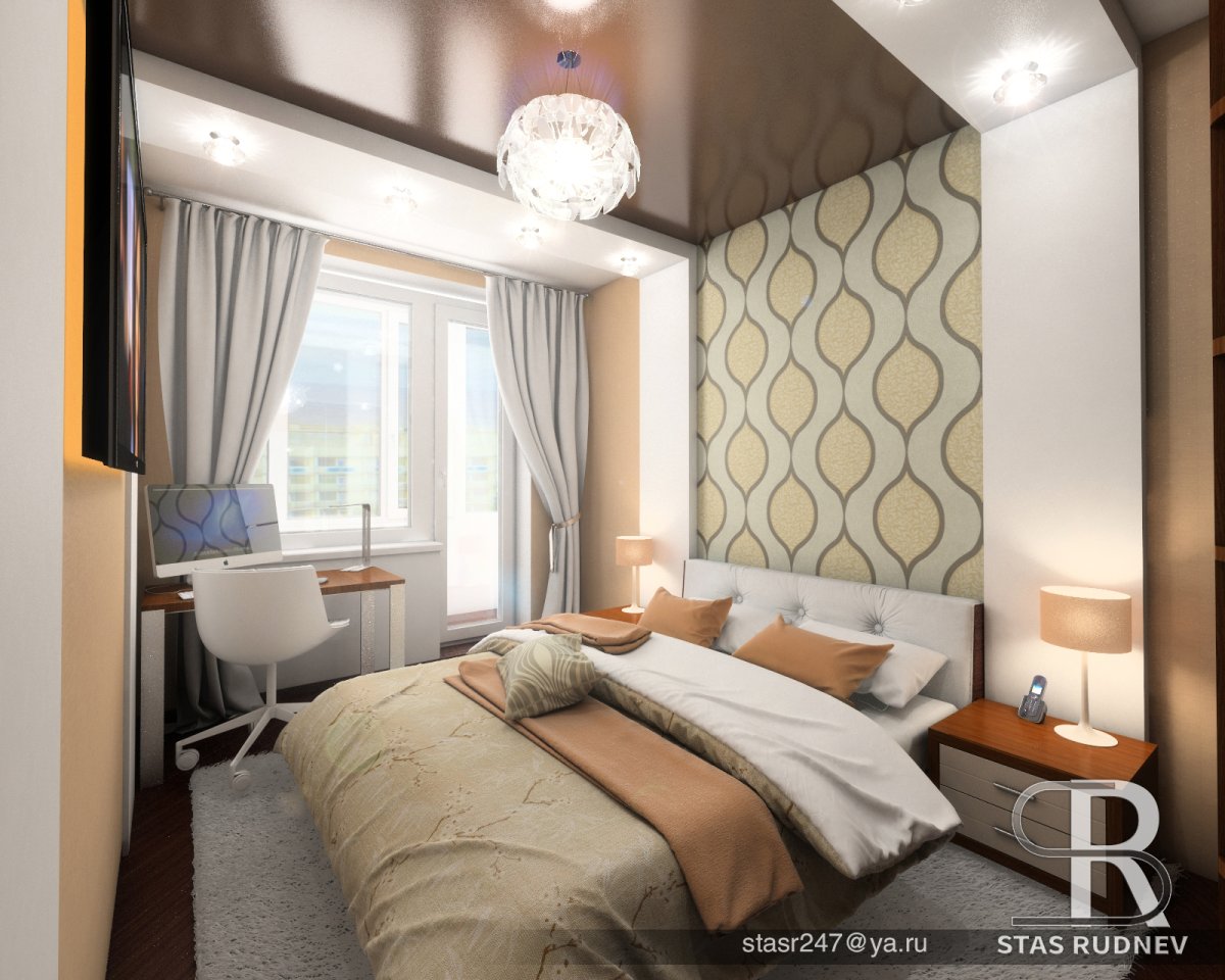 Окно в спальне