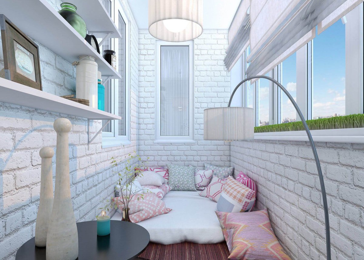 Красивая лоджия