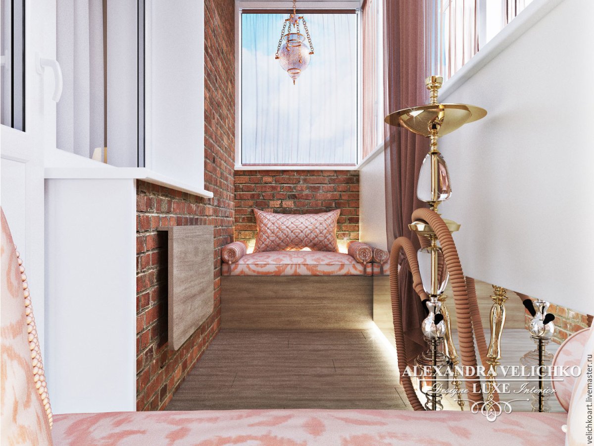 Покраска балкона