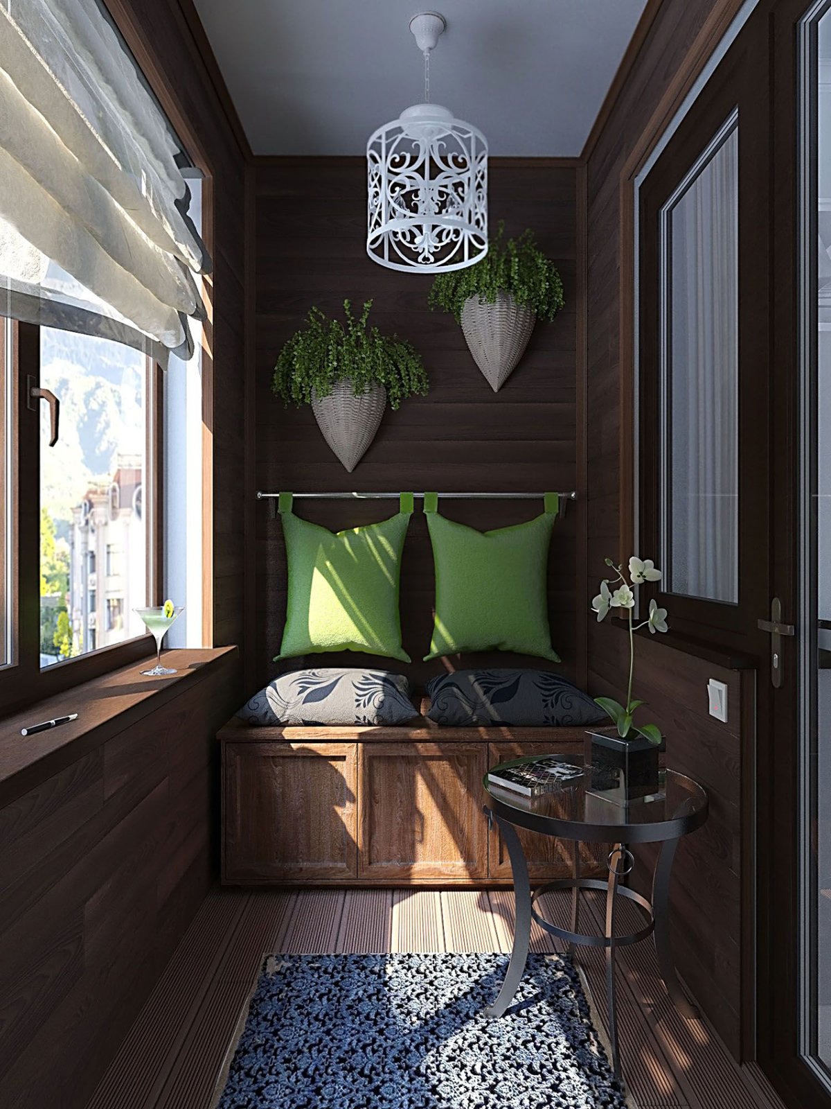 Дизайнерский балкон