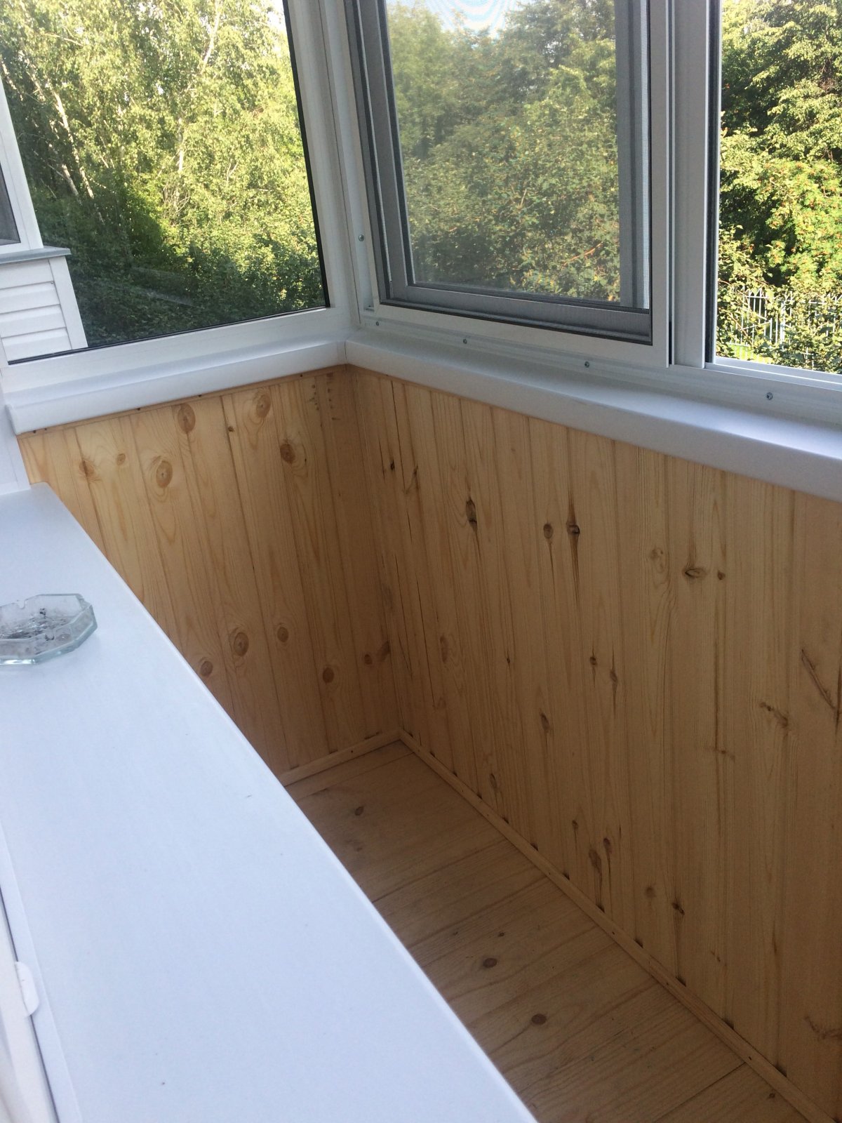 Балкон вагонкой снаружи в частном доме