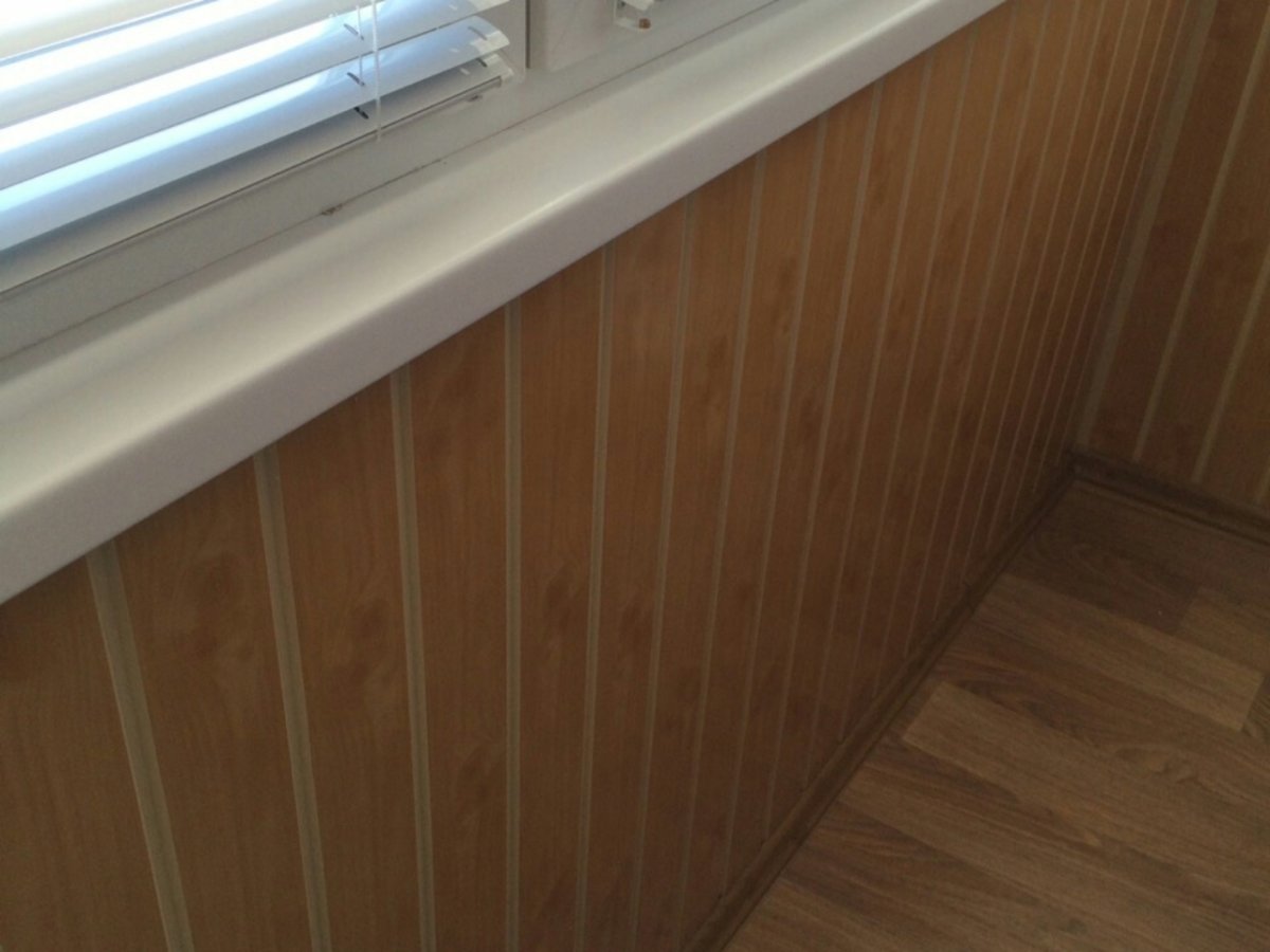 Балкон КПД отделка