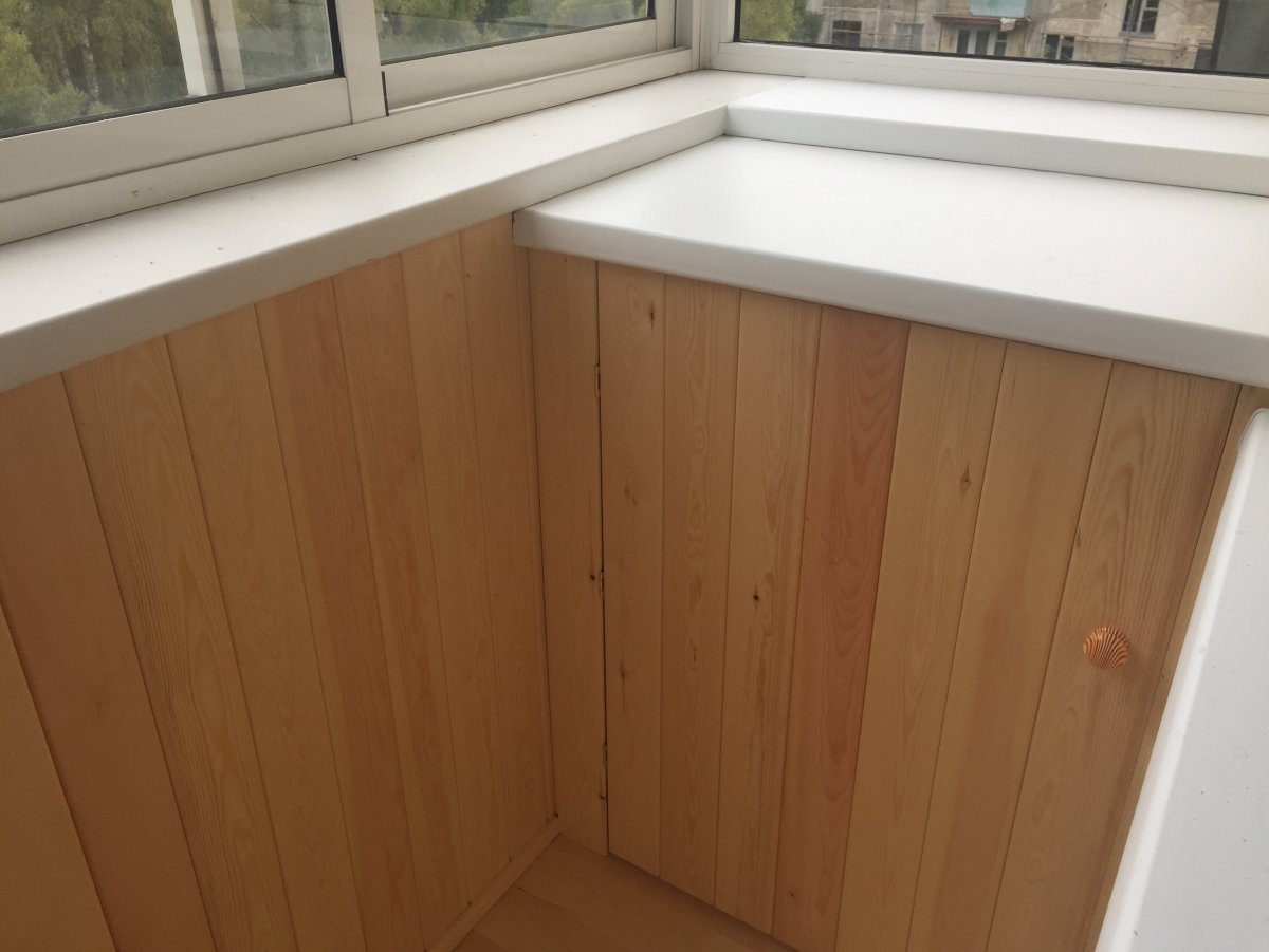 Обшить балкон изнутри