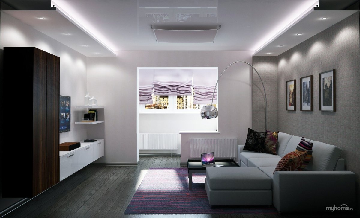 Спальня на балконе