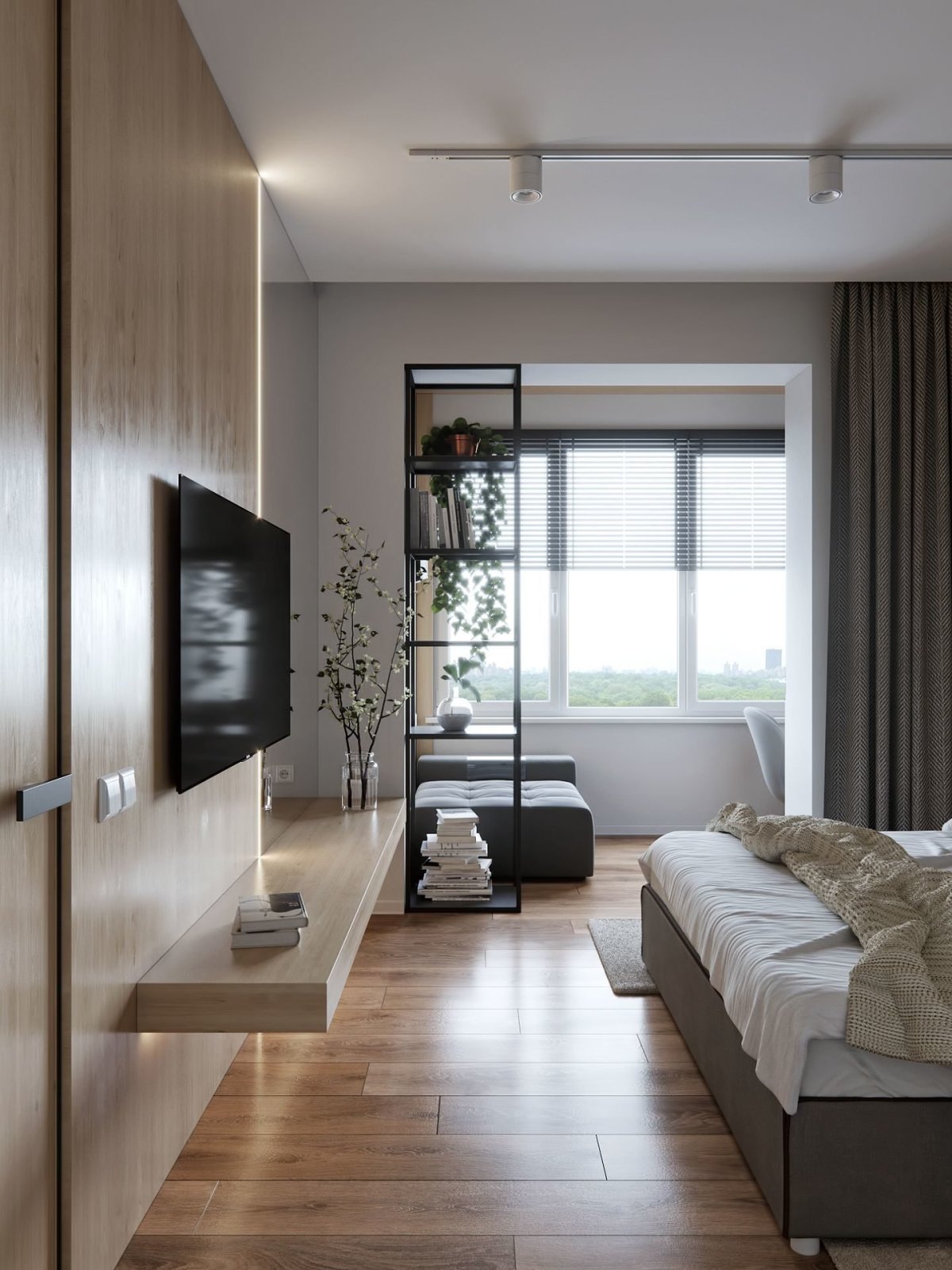 Гостиная Объединенная с лоджией