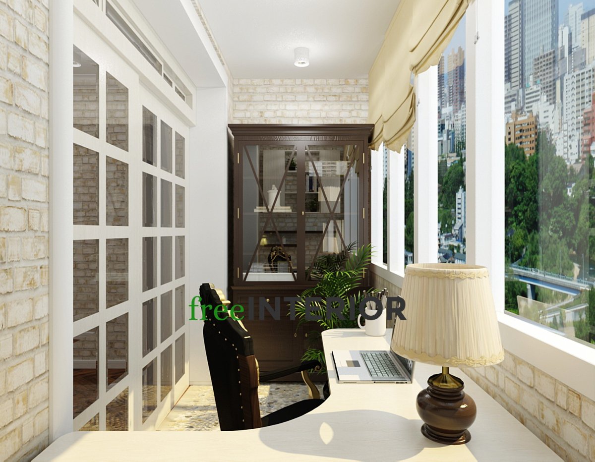 Лоджия продолжение зала