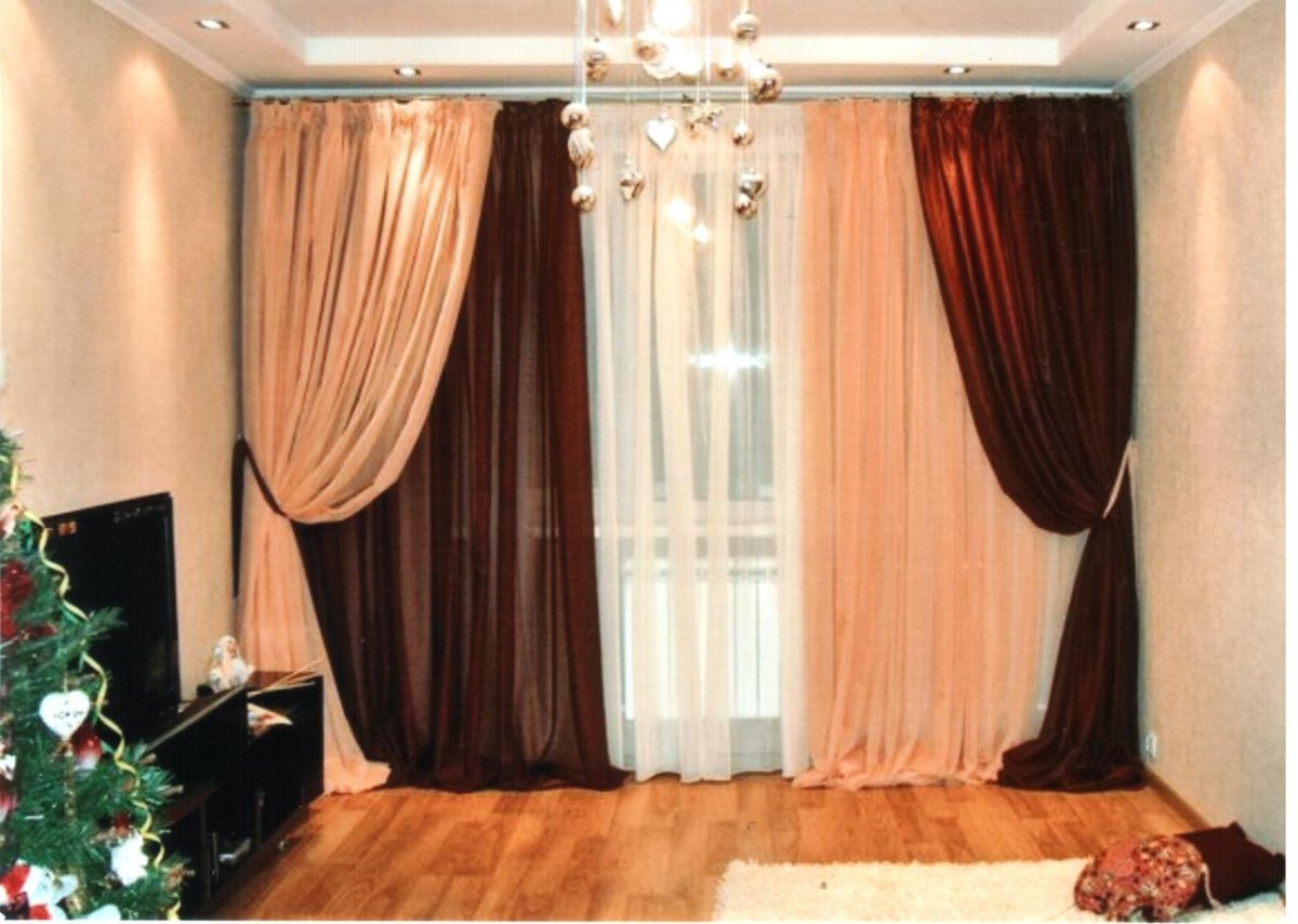 Красивые шторы в гостиную