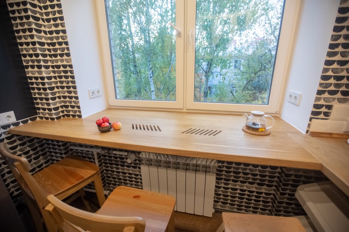 Утепленный балкон кабинет