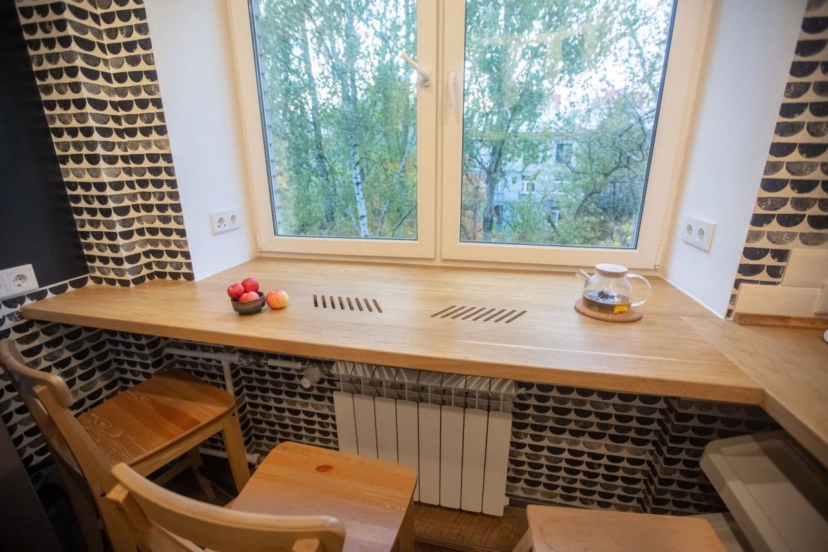 Подоконники из искусственного камня corian