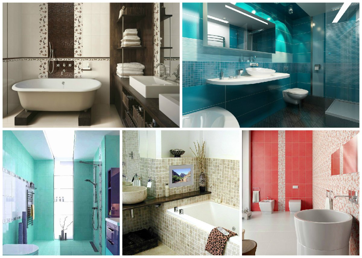 Красиво уложить плитку в ванной