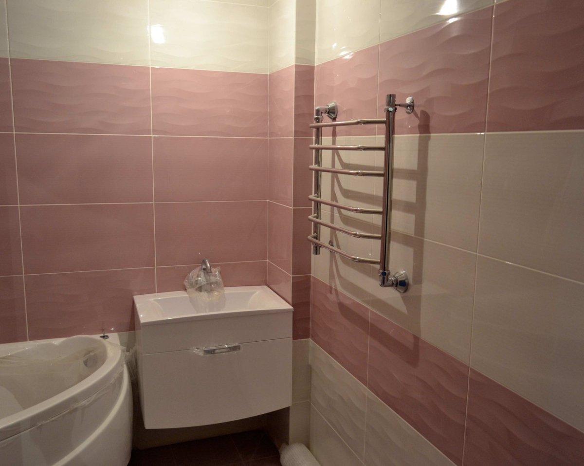 Качество кладки кафеля в санузле