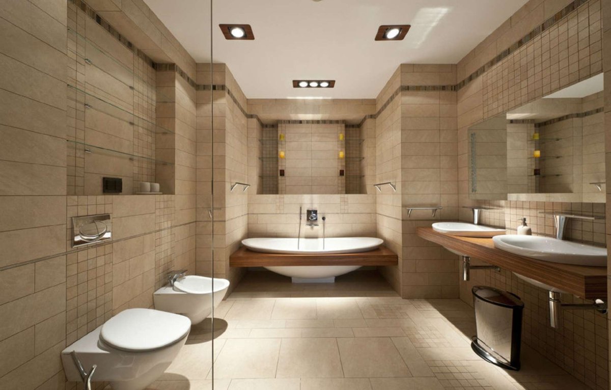 Ванная комната с туалетом